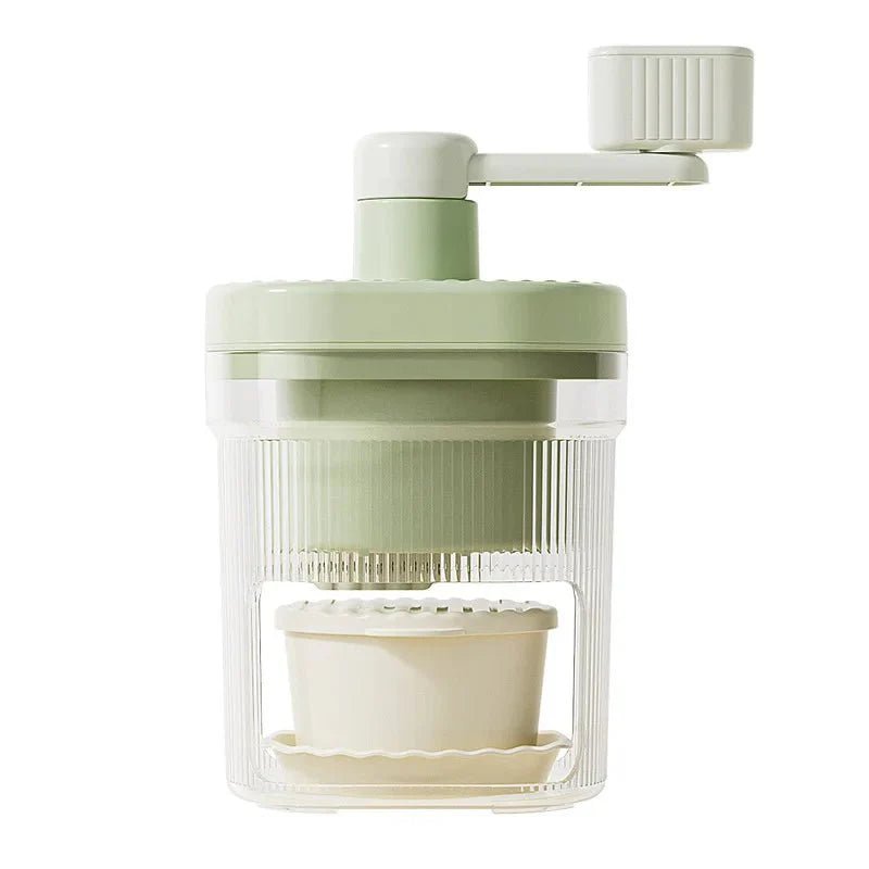 Shaved Ice Machine Small Manual Ice Crusher Home Hand-cranked Machine Making Smoothie - frosty-fun store