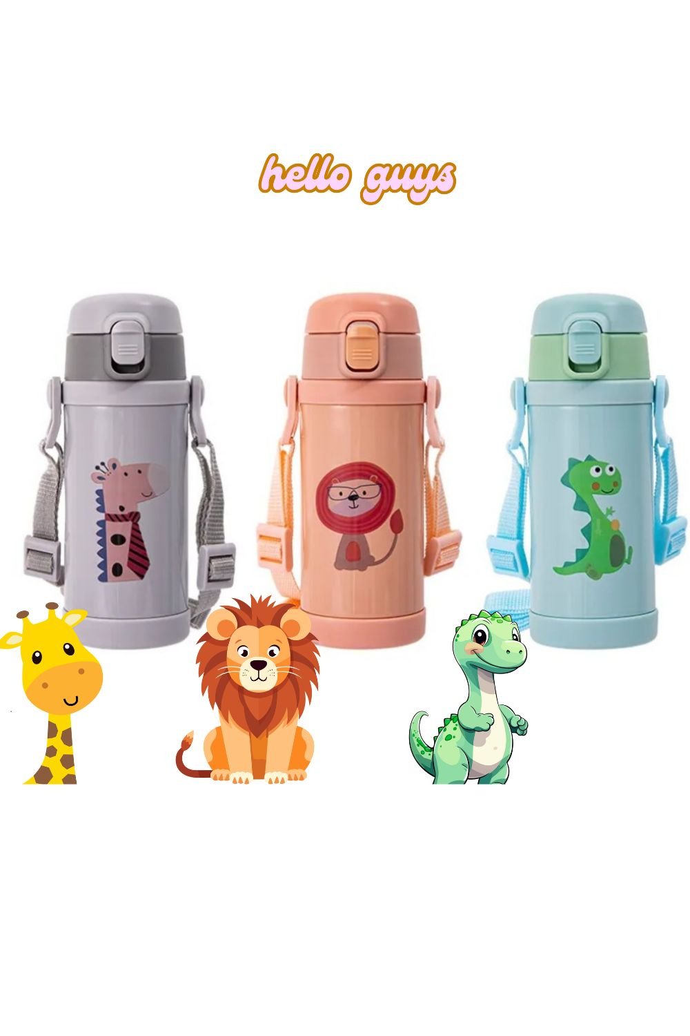 Stainless Steel Insulated Water Bottle - frosty - fun store